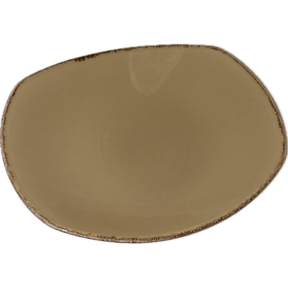Steelite International Oval Platter Made in England, Tan, 10 1/4"